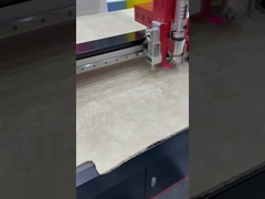 Macchina di taglio tessile CNC digitale a singola piega con sistema di alimentazione continua